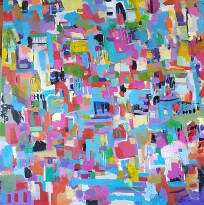 KathleenKolba's profile picture. Canadian Abstract Artist

Painting abstract allows me to channel energy from a 4th dimension. Time, space and form interweave in infinite play.