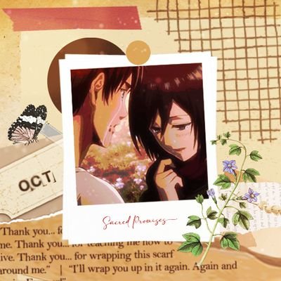 A digital-only fanzine centered around the romantic pairing of Eren Yeager and Mikasa Ackerman. 🤎