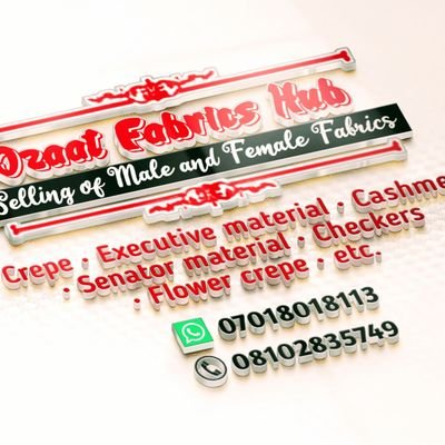 managing director @ozaat_fabricshub Medical student🩺| Content writer📝| Striving Muslimah| Student of knowledge|Hijabi🧕|