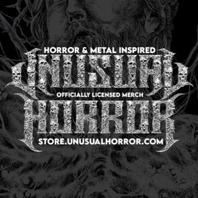 Horror & Metal inspired merchandise from @UnusualHorror Manchester, UK Worldwide shipping available!