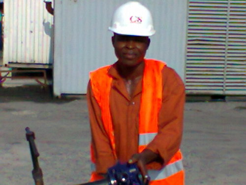 Akinlolu Olawale by name
Plumbing  and fire fighter by profession
Gentle and easy going but hate cheating