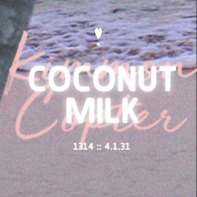 COCONUTMILK1314 | KIMCOPさんのプロフィール画像