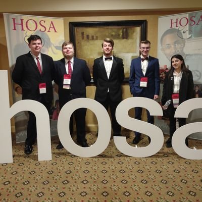 hosa members and mason county biomed