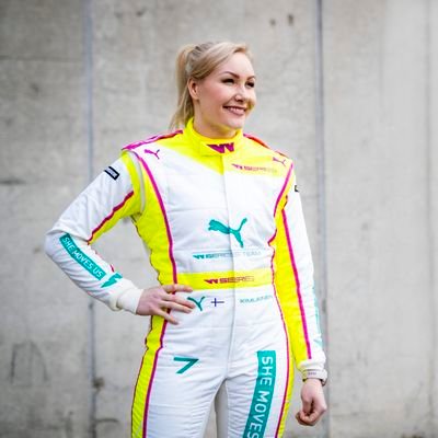 🇫🇮 Professional racing driver. Competing in @wseriesracing alongside @F1 . 
32, mother of an 8 yo 👱‍♀️
Entrepreneur; media & keynotes.
IG: @emmakimilainen