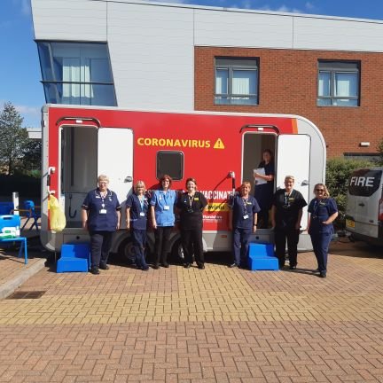 Mobile NHS Targeted Vaccination Team, serving our communities across Staffordshire and Stoke-on-Trent.  Working with partner organisations.