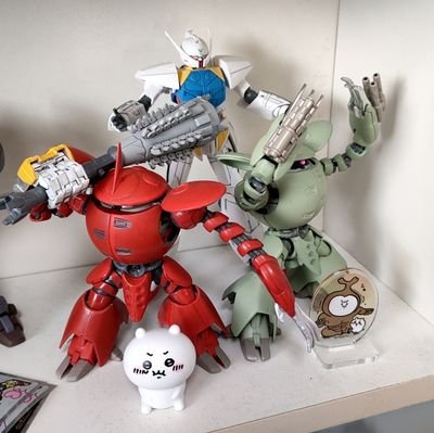 ガンプラ､30mmをメインに作ってます！
他にはデュエルマスターズやポケモンGOやってます(ˊᵕˋ)イン率低いかもですが気軽にフォローしてください♪