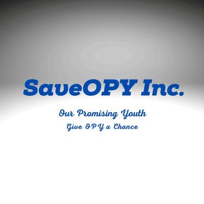Empowering youths and young adults to make positive changes in their life.
SaveOPY Inc. is a nonprofit 501(c)(3) Corp. INVEST Today Help Us Help Them