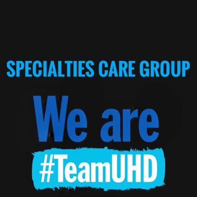 One Team working to deliver outstanding care across @UHD_NHS, inspired by our Trust values