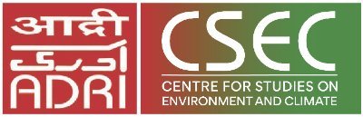 CSEC, ADRI is an ENVIS Resource Partner on Water Management and Climate Change under the  aegis of Ministry of Env, Forest, & CC , Govt of India.