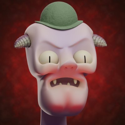 Any kind of monsters by @elly_loe!
#2D3DMonsters
#3DMonsters
#JunkMonsters
#MonsterPunks 91/91 is the verified and certified subgenre of #unofficialpunks