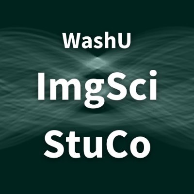 wuimgsci_stuco's profile picture. Student run account for WUSTL Imaging Science student council. 
✉️ washu.imsci.stuco@gmail.com
website: https://t.co/G0RpVS6yfT