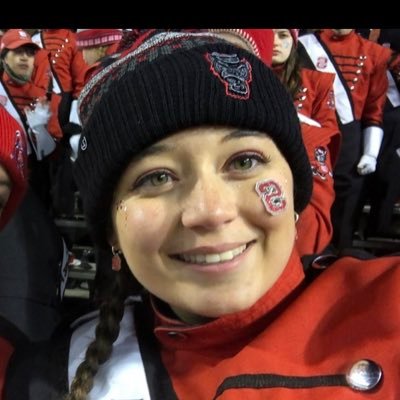 she/her BIG NC State Fan! I’m in the Pep Band and marching band too!! also co-founder of @frigidsoundncsu