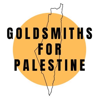 A student-led group of Goldsmiths students and staff standing in solidarity with the Palestinian struggle for justice and liberation 🍉