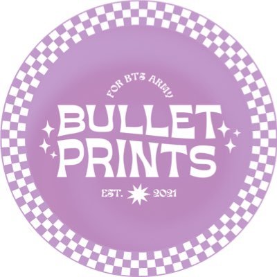 we are bulletprints! ᵕ̈ — your one stop shop for your bangtan needs ♡ | NOW OPEN FOR ORDERS!