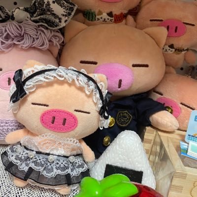 HANAcha_5173's profile picture. ぶたた🐽沼にハマり、亡くなったわんこ周りをぶたたで埋め尽くして癒されています🪴🪴🪴恥ずかしいのであまり会話に入れませんが๑˃̵ᴗ˂̵)🐽ぶたた〜💕大好きの皆さま✨宜しくお願いします(*´∀`) _🍙🍙🍙