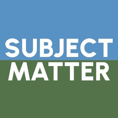 subjectmatter__'s profile picture. We connect social issue docs + nonprofits through grants and other resources to help move the needle on the subject matter. FIND US ON INSTAGRAM!