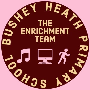 Follow all the jumps, double-clicks and melodies from the @busheyheathjm Enrichment Team. 🏃🏻‍♀️P.E 📱Digital Media 🎶Music #BusheyHeathET