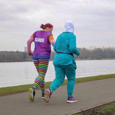 Vision2Run's profile picture. We are Ruth and Nicola; 2 Women, 2 friends sharing a journey from 5K to Great North Run. Oh did we forget to mention Ruth is visually impaired.
