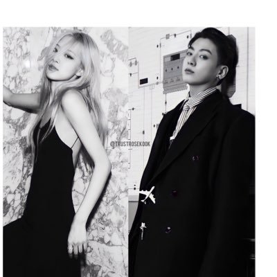 Stan the worlds best vocalist Jungkook and Rosé❤️🥀. black 💅🏾