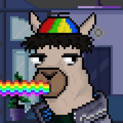 NFT degen and holder
Llamaverse #2571, #2938
PA #6084