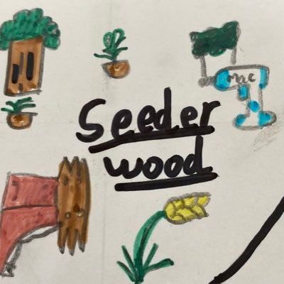 Alex (12) and Tomas (10) - selling their own plants & wood crafts. Part of 2021 Young Enterprise winning ‘Seed Squad’. DM for address! #PeatFree #Barry