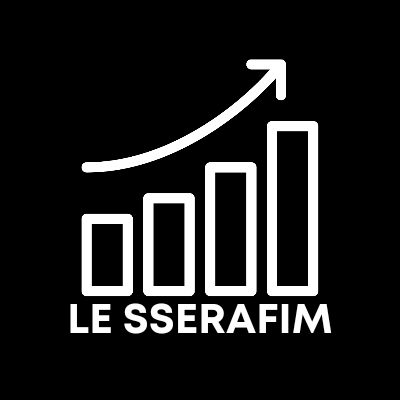 This account will be focusing on Le Sserafim's K-Chart updates. Follow us and turn on the 🛎️ for the latest update!