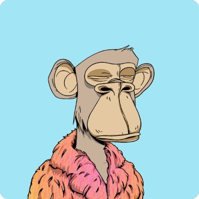 Somewhere collecting digital fine art. 10 apes, 13 mutated, 3 cats, and 1 punk. Following back all NFT people(not only apes)!