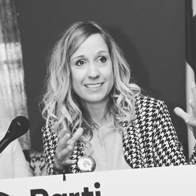 Physio pédiatrique en réadaptation (réseau public), présidente de la commission politique du PQ. Co-porte parole du PQ santé, aînés, famille. Indépendantiste.