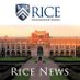 Rice University News (@riceunews) Twitter profile photo Rice University News (@riceunews) Twitter profile photo