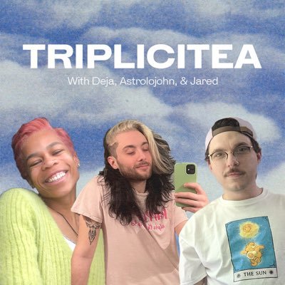 bi-weekly podcast where three astrologers convene to discuss the stars and the tea! feat. @dejathejovian, @astrolojohn, and @leapingfish_