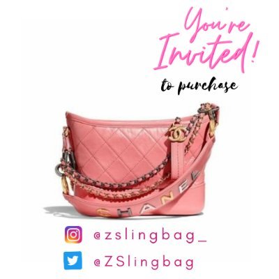 I sell bags so that one day I can buy the bag on my dp. 

                         IG: zslingbag_