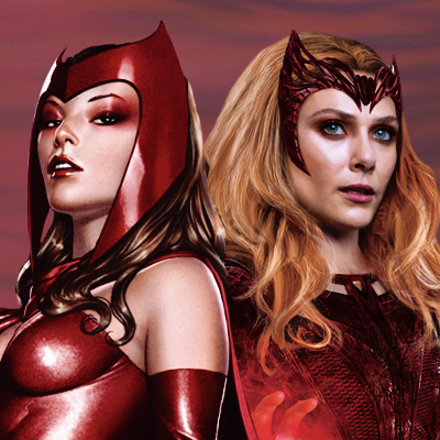 WOMEN OF MARVEL #1 Capa e capa - Scarlet Witch BR