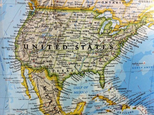 Tweets here will outline major events in US history after 1945 with links to related documents.