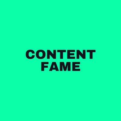 GetContentFame's profile picture. Content Fame is a Content Marketing Agency. We improve your business goals through the creation, repurposing, distribution and optimisation of content.