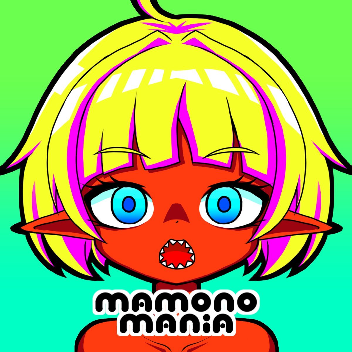 モンスター娘大好き! I Love Monster Girls!遺伝子を配合して新たなもんむすを生み出すNFT/ Blend monster Gene to new mamono Girls/ ETH/ 現在活動休止中です。固ツイ参照下さい