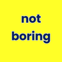 Not Boring(@notboringco) 's Twitter Profile Photo