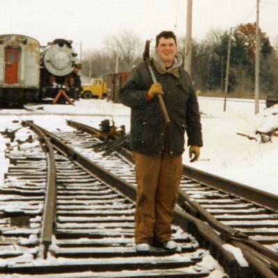 Fun, ornery, dry sense of humor, and with a huge heart from Indiana. Also a former railroader, that misses his old railroad job.