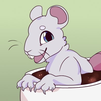 rat in a coffee cup.
current model + avatar by @puppypaints
