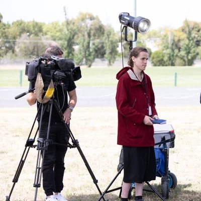 ABC Darwin evening radio news reader                            
they & them