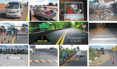 Empresa de sinalização estatigrafica vertical e horizontal