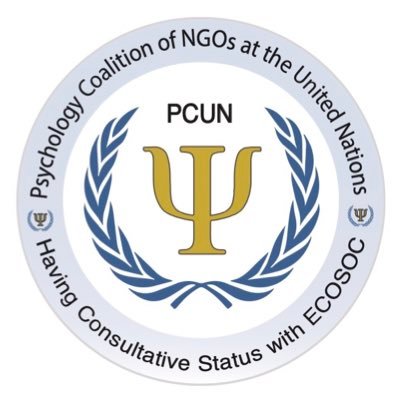 The NEW account for the Psychology Coalition of Non-Governmental Organizations Having Consultative Status with the United Nations Economic and Social Council.