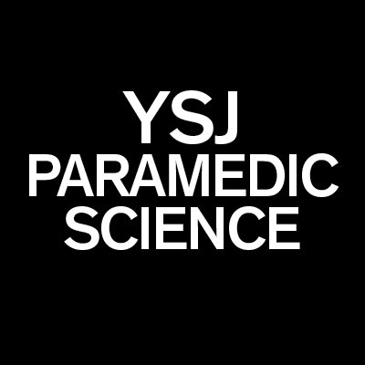 Welcome to the York St John Paramedic Twitter. We tweet, therefore we are.