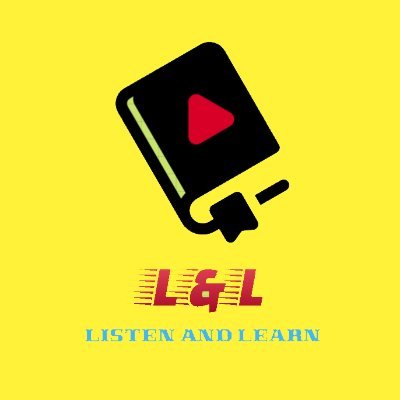 Welcome To L&L (Listen & Learn) In This Channel You Will Surely Learn Through Audio Books Written By Great Authors So,Kindly Visit My YouTube Channel Thank You.