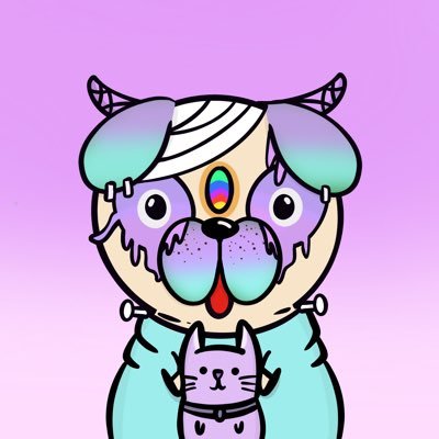 Artist, NFT Collector and Designer ❤️ Cute Pugbits and vids every week 🐶 100% handmade ✨ also artist of @SuperRocksNFT 🤗 https://t.co/tEjnTDE90G…