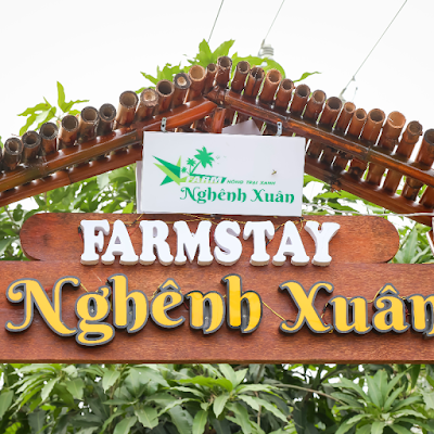 Nghênh Xuân FarmStay ( WellSpring FarmStay ) Add: Lo Tho St, Thanh Trieu Ward, Chau Thanh Dist, Ben Tre Province Hotline : 0946.40.3880