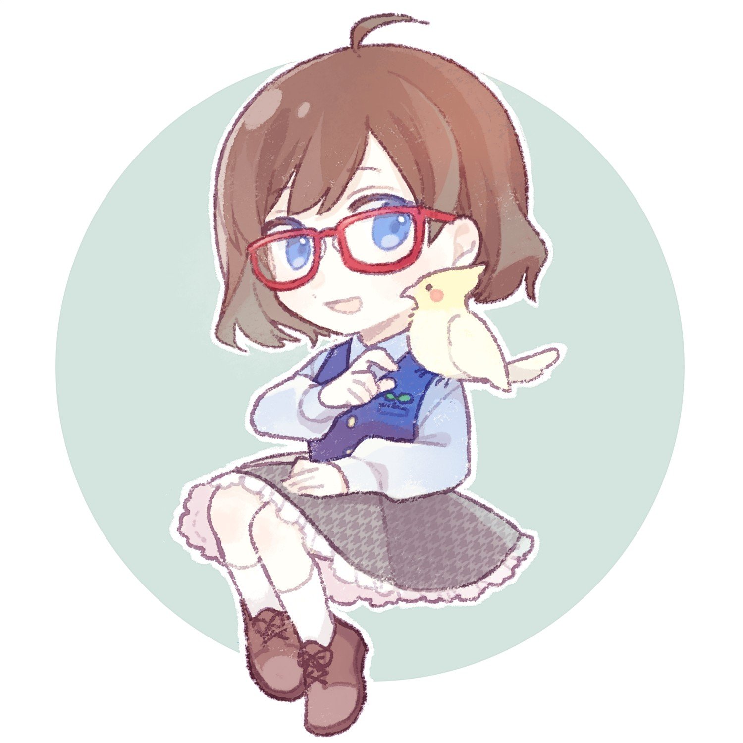 さはらまこ👓✏️@メガネが本体なVtuberさんのプロフィール画像