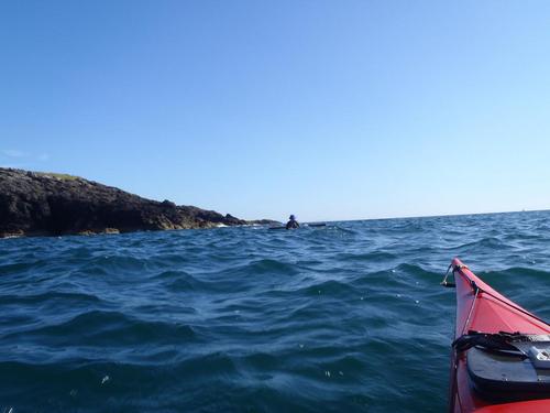 Helping to promote seakayaking around the coast of Wales