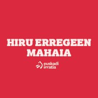Hiru Erregeen Mahaia (@3erregeenmahaia) 's Twitter Profile Photo Hiru Erregeen Mahaia (@3erregeenmahaia) 's Twitter Profile Photo