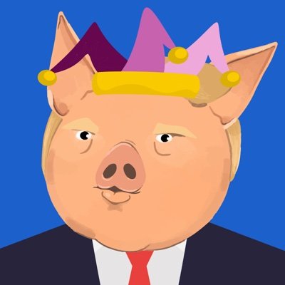 🐷 Donald, The Lying Pig™ - NFT Collection Series 1 🚀 Now on Opensea ❄️ Don't be a Snow Flake, TLP is just a fictional character folks! - https://t.co/5nOkR3FxYL