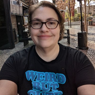 Hunnyfreak's profile picture. Queer woman who loves coffee, cats, and tacos.